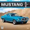 Ford Mustang OFFICIAL | 2026 12 x 24 Inch (Hanging) Monthly Square Wall Calendar | Foil Stamped Cover | Plastic-Free | BrownTrout | Motor Muscle Car